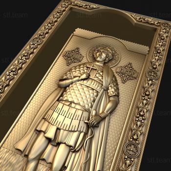 3D model Holy Martyr Victor (STL)